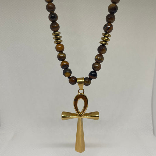 Mother Earth Necklace - Tiger-Eye
