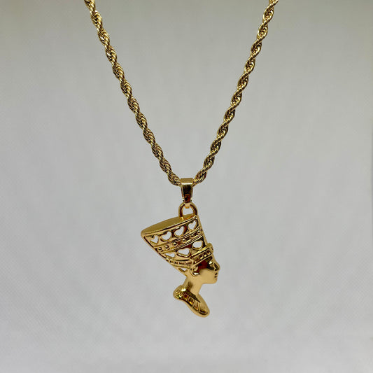 Nefertiti Necklace - Gold