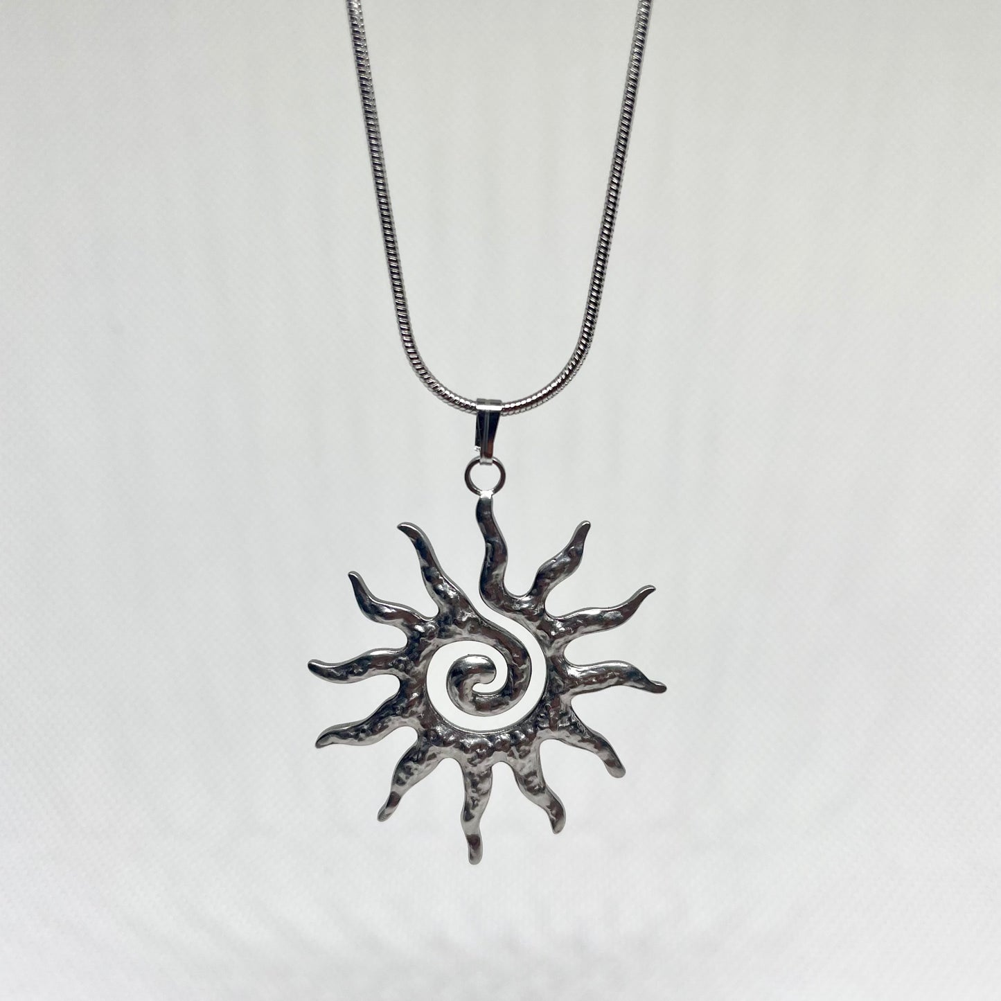 Solaris Necklace - Silver