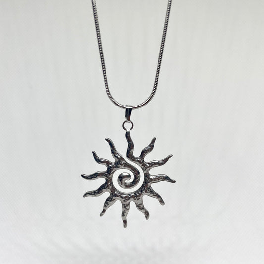Solaris Necklace - Silver