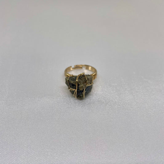 Earthy Agate Ring