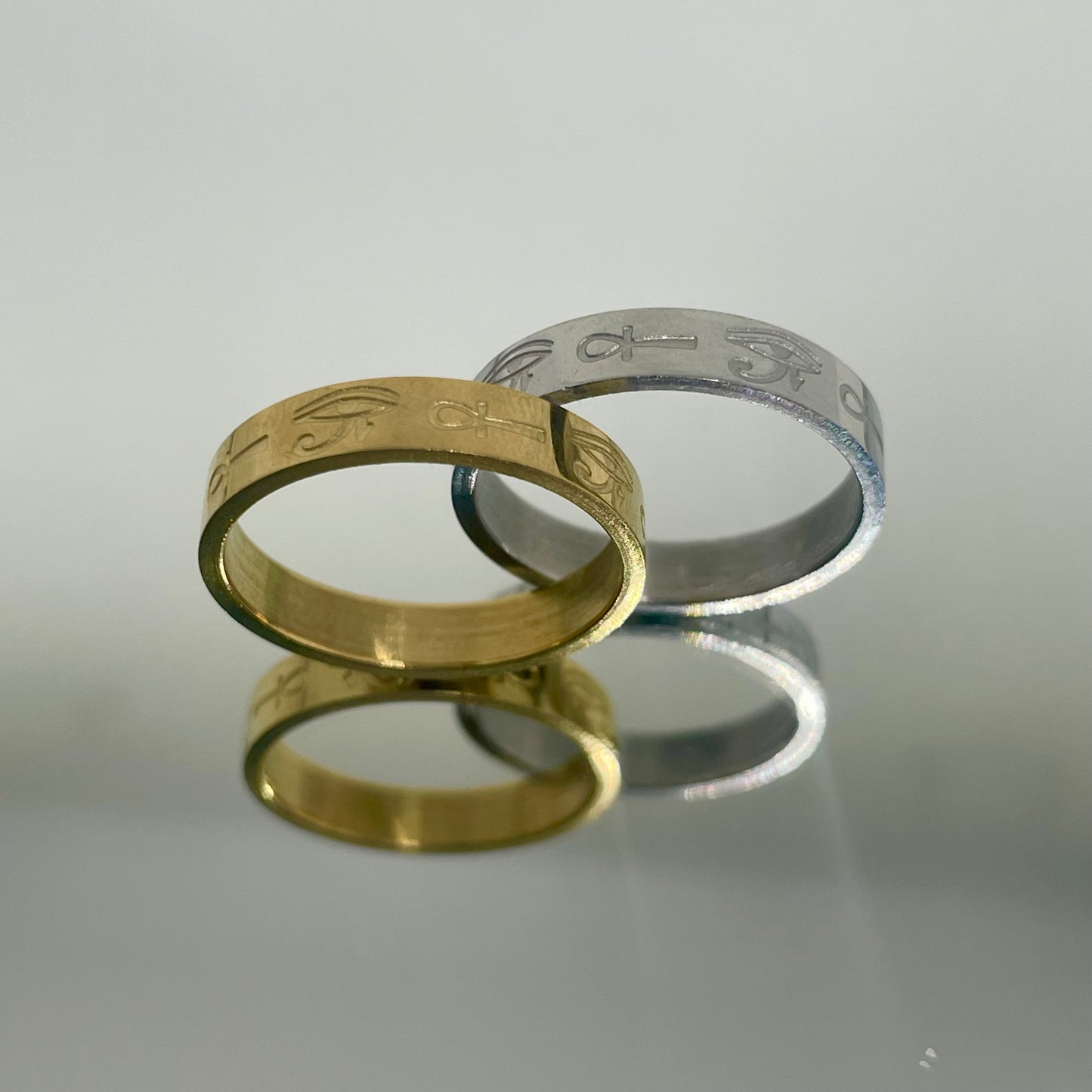 Ra's Eternal Gaze Ring Silver