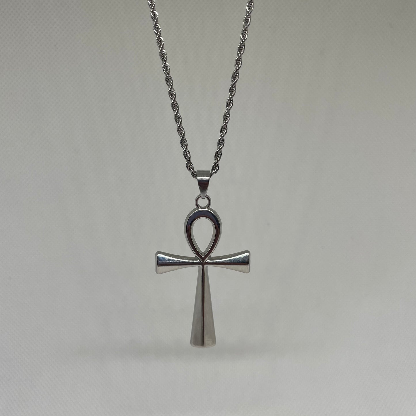 Ankh Harmony Necklace - Silver