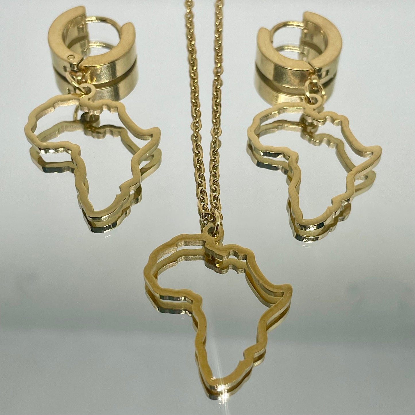 Afrique Earrings Gold