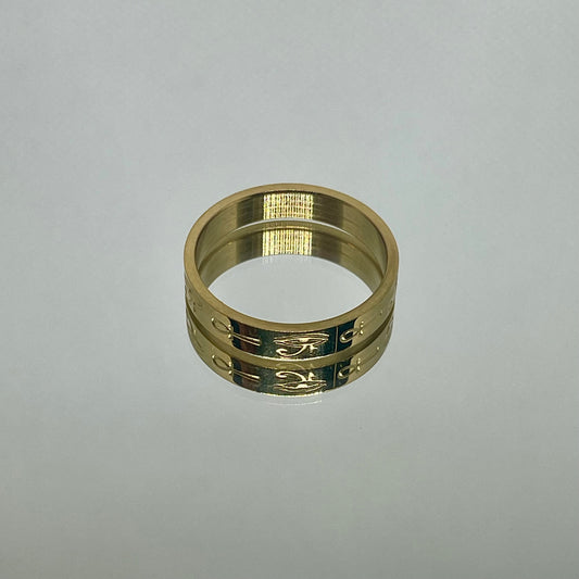 Ra's Eternal Gaze Ring Gold
