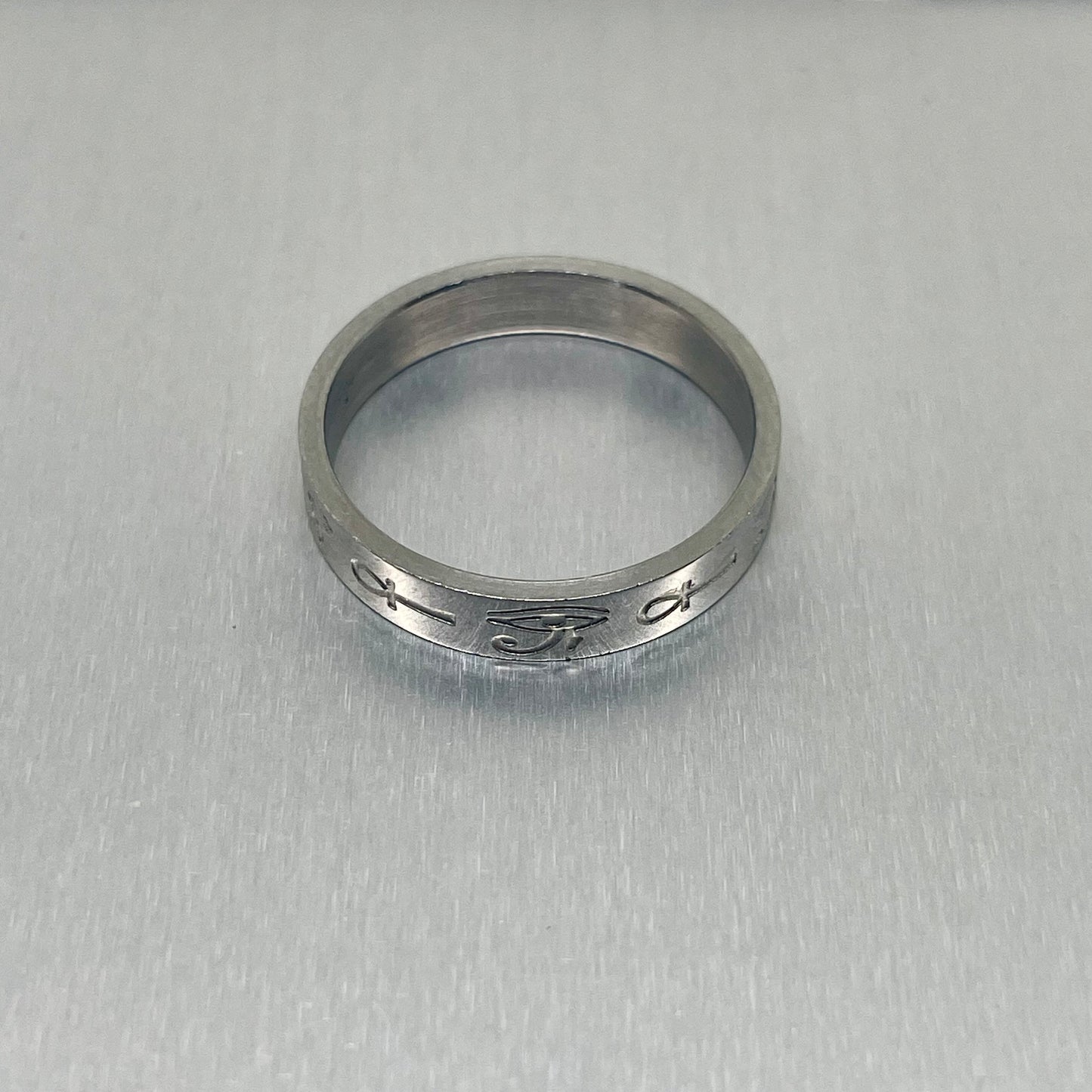 Ra's Eternal Gaze Ring Silver