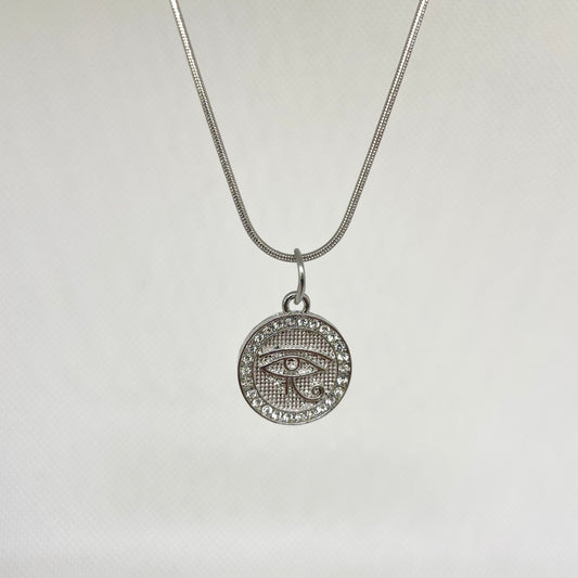 Udjat Necklace Silver
