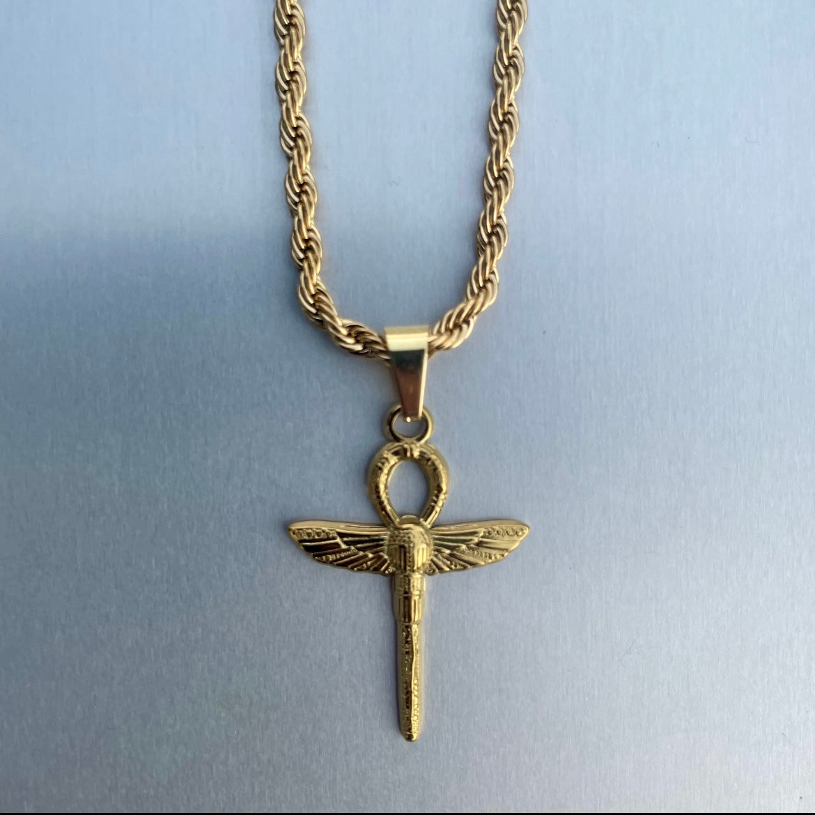 Scepter of life Necklace - Silver