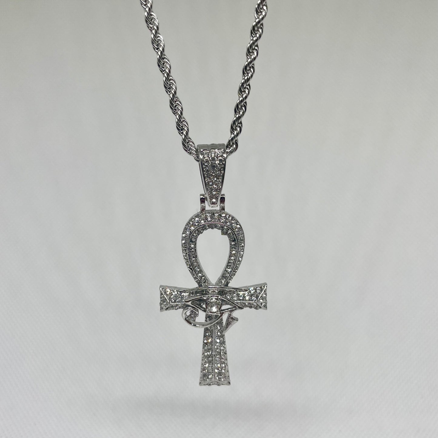 Divine Light Ankh - Silver