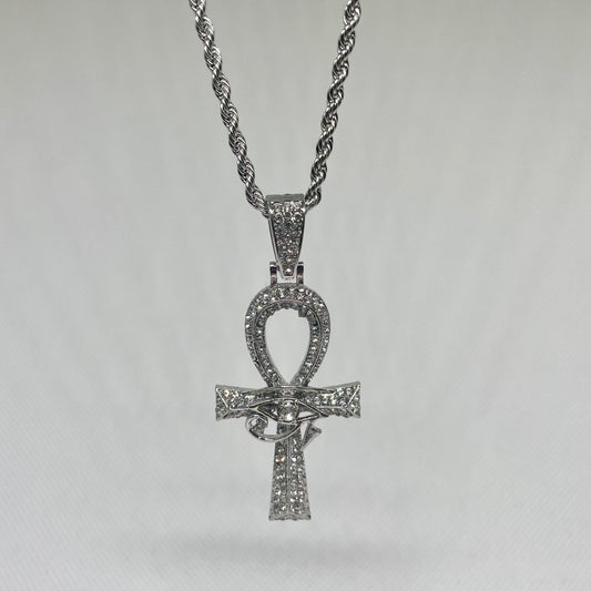 Divine Light Ankh - Silver