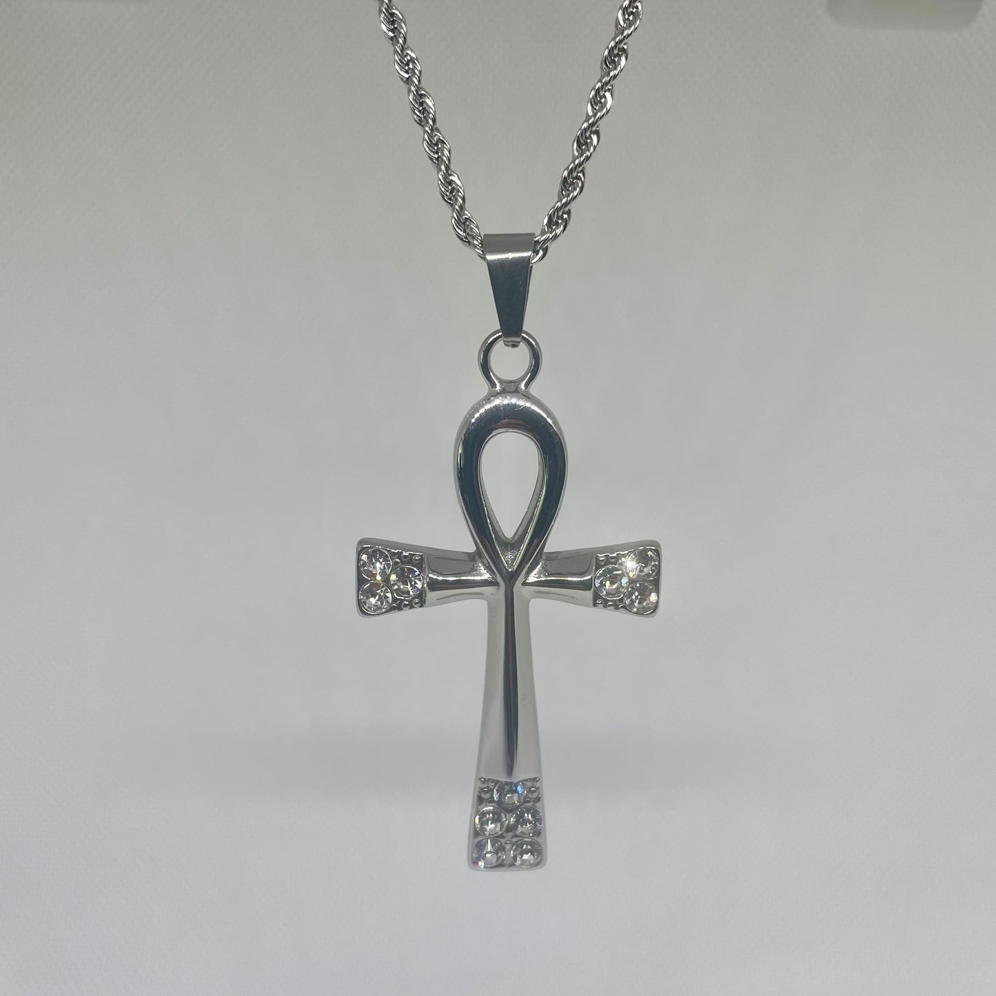 Eternal Spark Necklace Silver