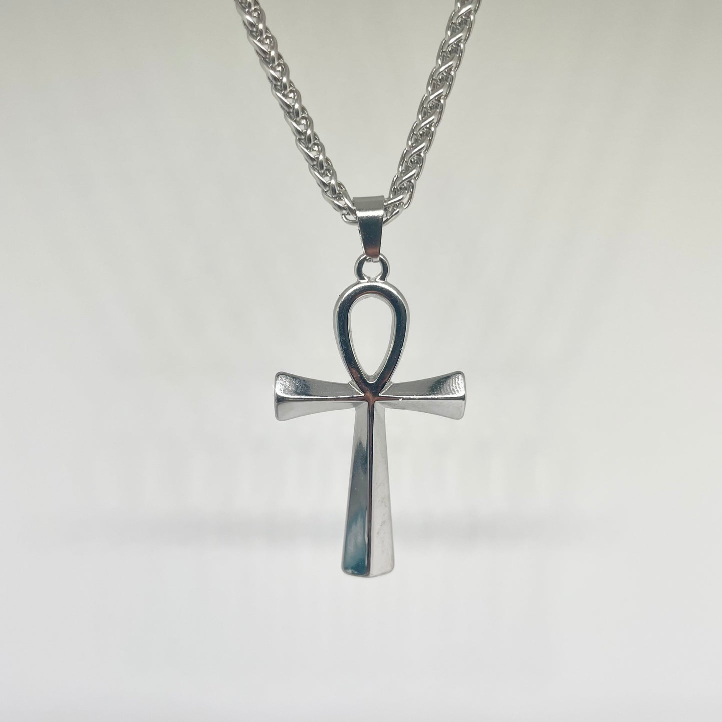 Ankh Harmony Necklace - Silver