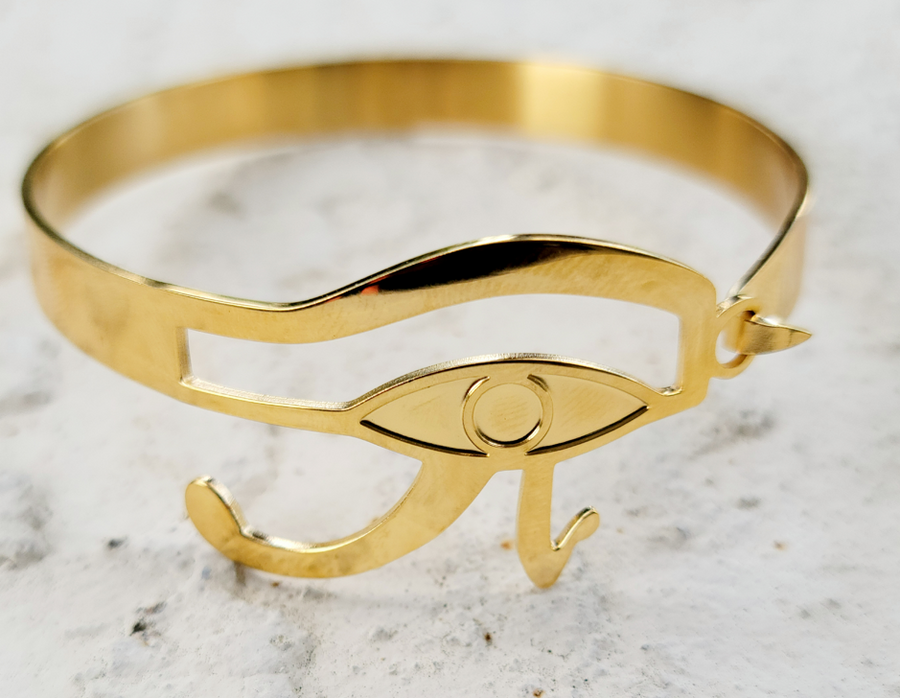 Eye of Ra Bracelet Gold