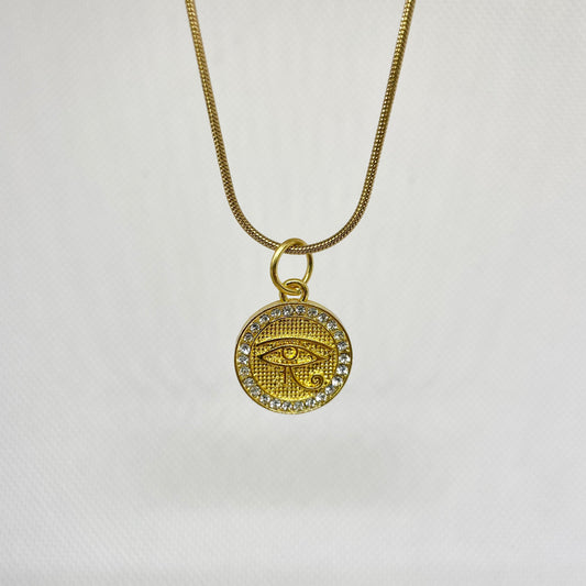 Udjat Necklace Gold