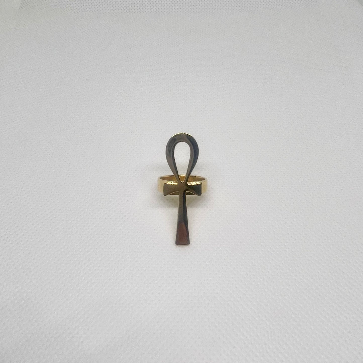 Ankh Harmony Ring Gold