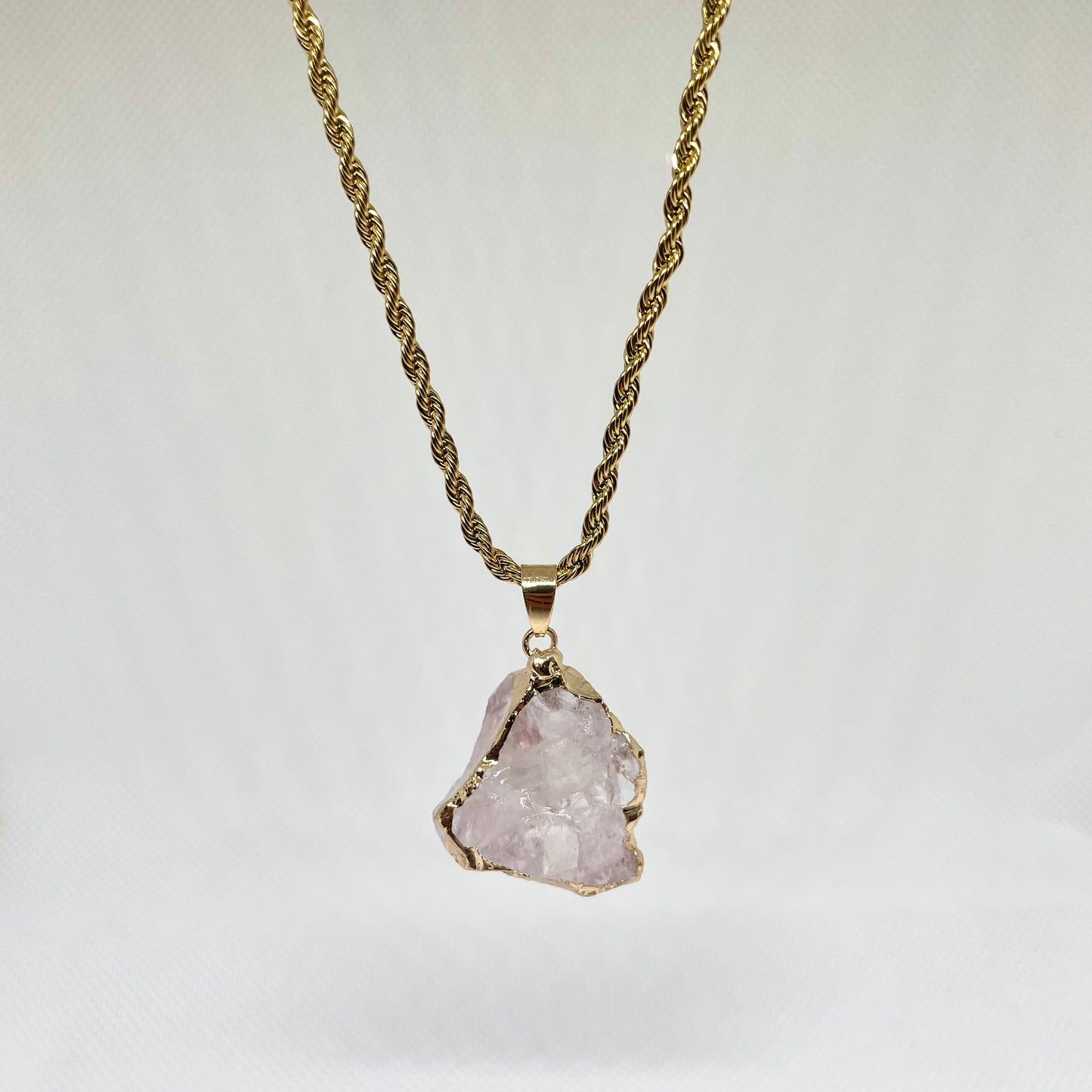 Rosy Aura Necklace