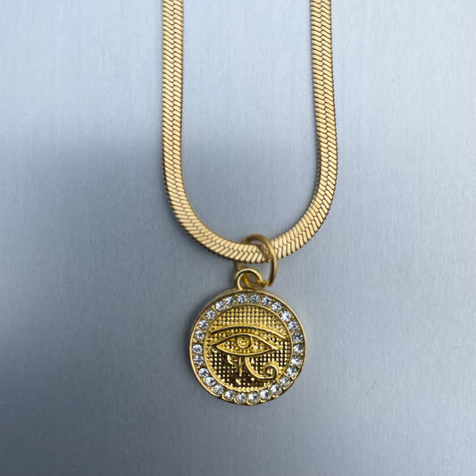 Udjat Necklace Gold