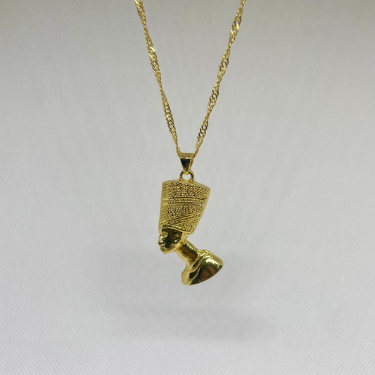 Nefertiti Necklace - Gold