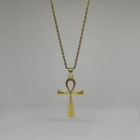 Ankh Harmony Necklace - Gold